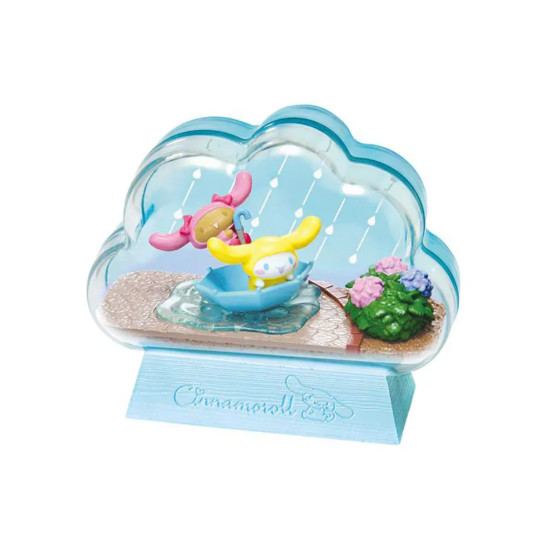 Neo Tokyo Fluffy Happy Days Cinnamoroll Terrarium Collection minifigur blindboks 7 cm