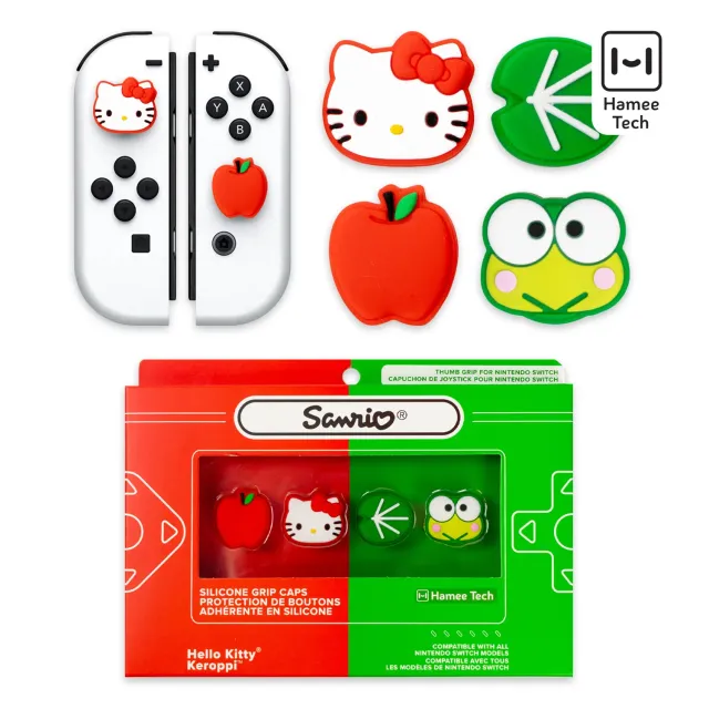 Hello Kitty and Friends Nintendo Switch-grephetter Hello Kitty og Keroppi