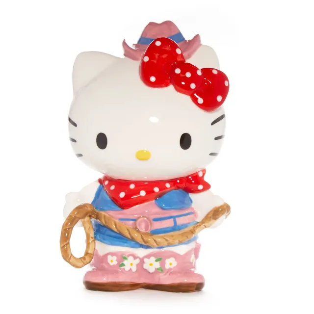 Hello Kitty Cowgirl keramikk sparebøsse