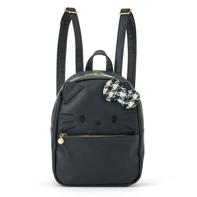Hello Kitty Monochrome Birthday Twins mini-ryggsekk svart hvit