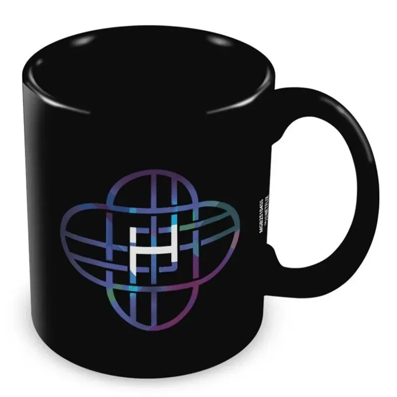 Neo Tokyo Kpop Demon Hunters Huntrix Logo Black Mug krus 315 ml