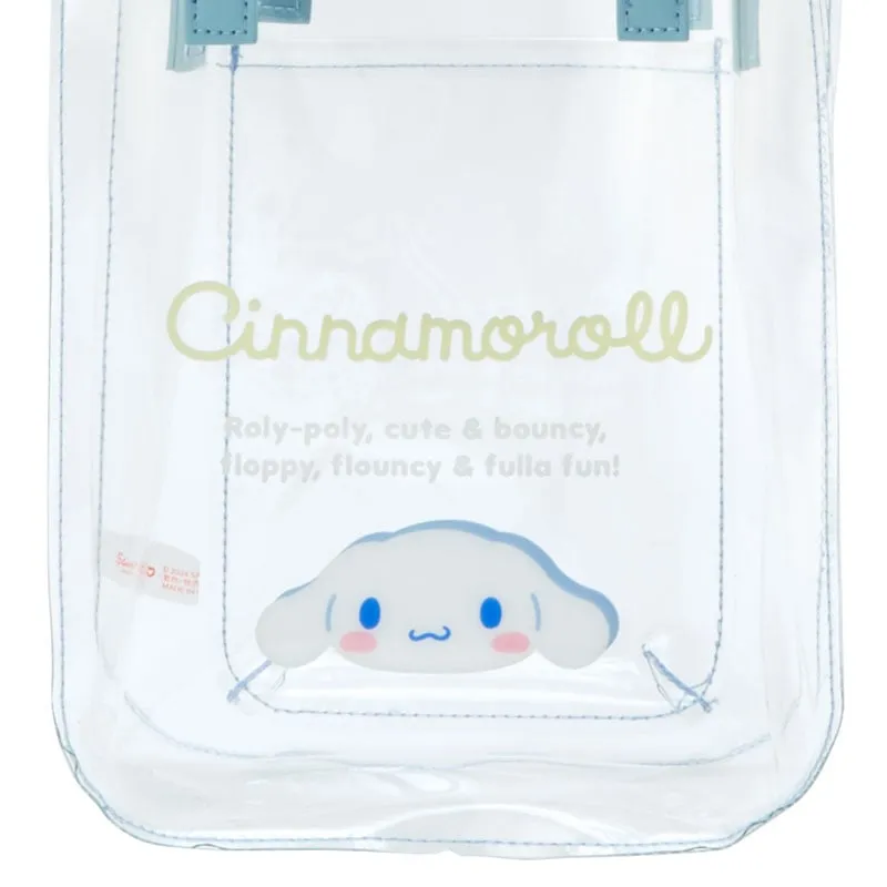 Hello Kitty Cinnamoroll Clear 2-Way Mini Tote veske gjennomsiktig