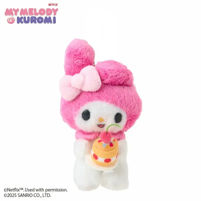 Hello Kitty My Melody & Kuromi Netflix Series My Melody kakemaskot nøkkelring