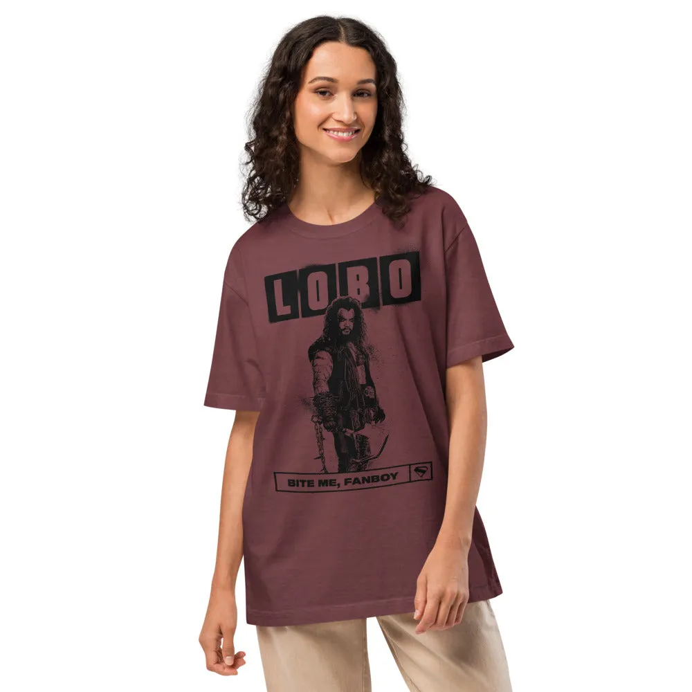 Supergirl 2026 Lobo Bite Me Fanboy oversized T-skjorte