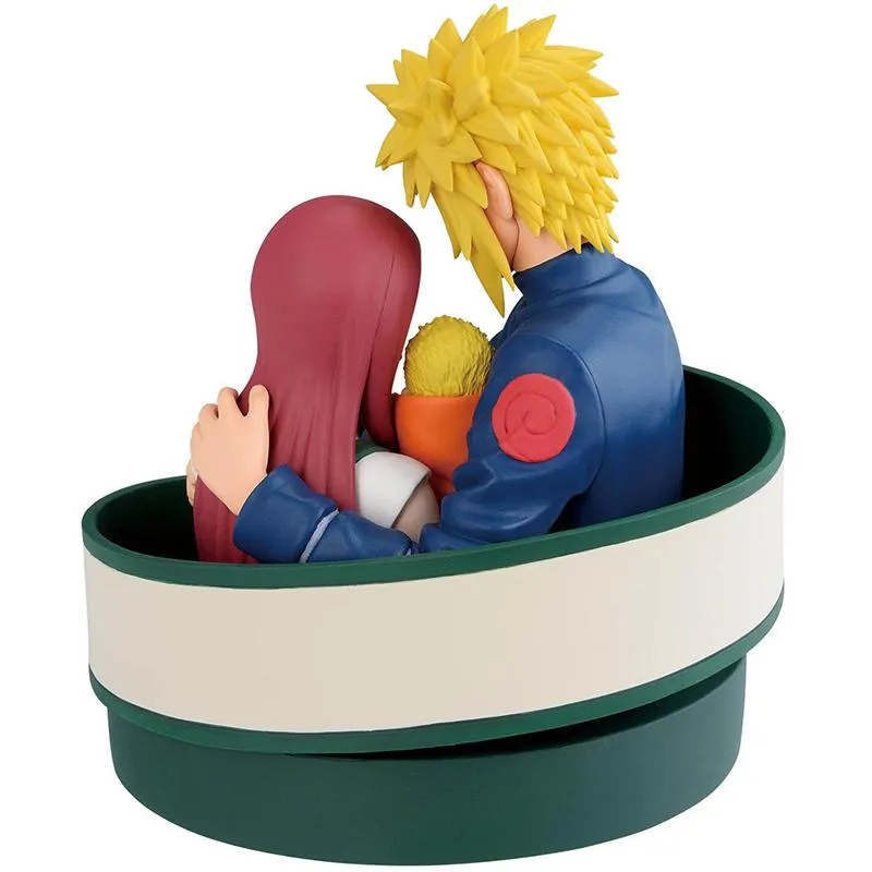 Neo Tokyo 72 Series Minato, Kushina & Naruto figur 13 cm