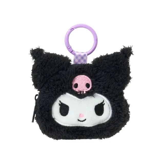 Hello Kitty Kuromi plysjpung med karabinkrok