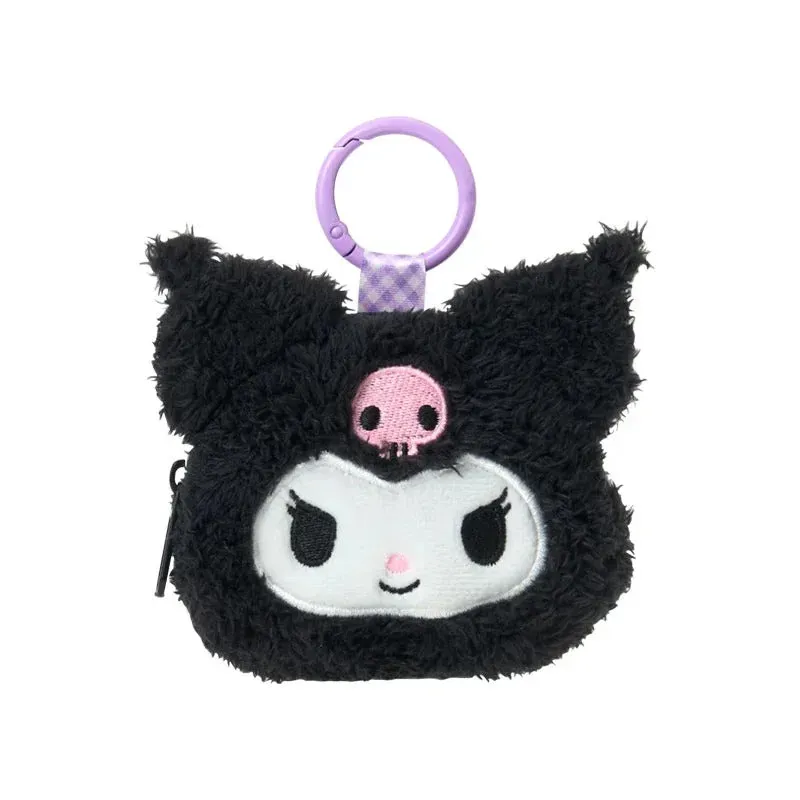Hello Kitty Kuromi plysjpung med karabinkrok