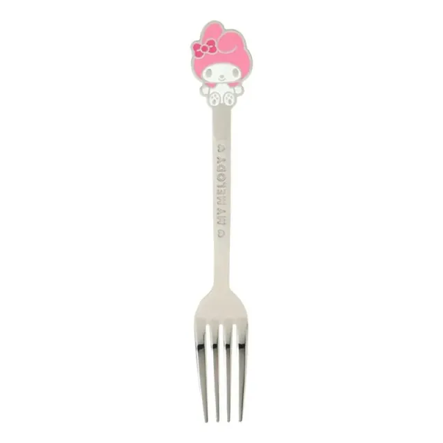 Hello Kitty My Melody stålgaffel 6,5 tommer