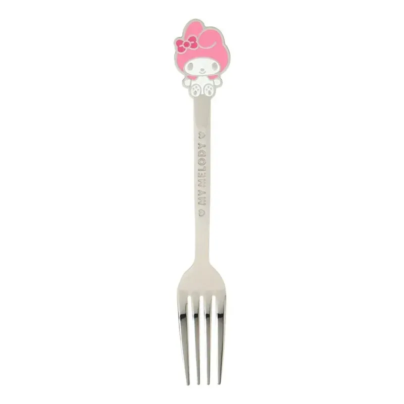 Hello Kitty My Melody stålgaffel 6,5 tommer