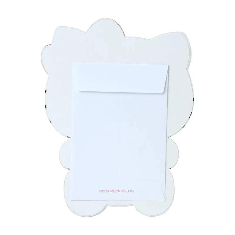 Hello Kitty Fuzzy Enclosure Envelope gavekonvolutt myk