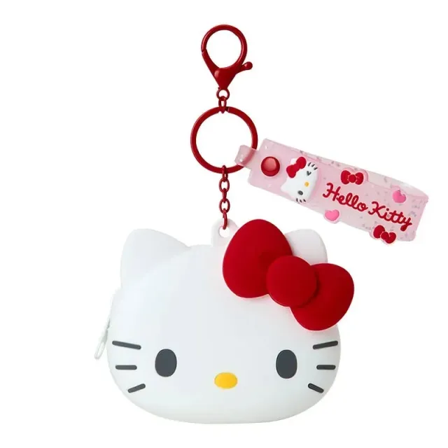 Hello Kitty My Deco Mini silikonpung med glidelås