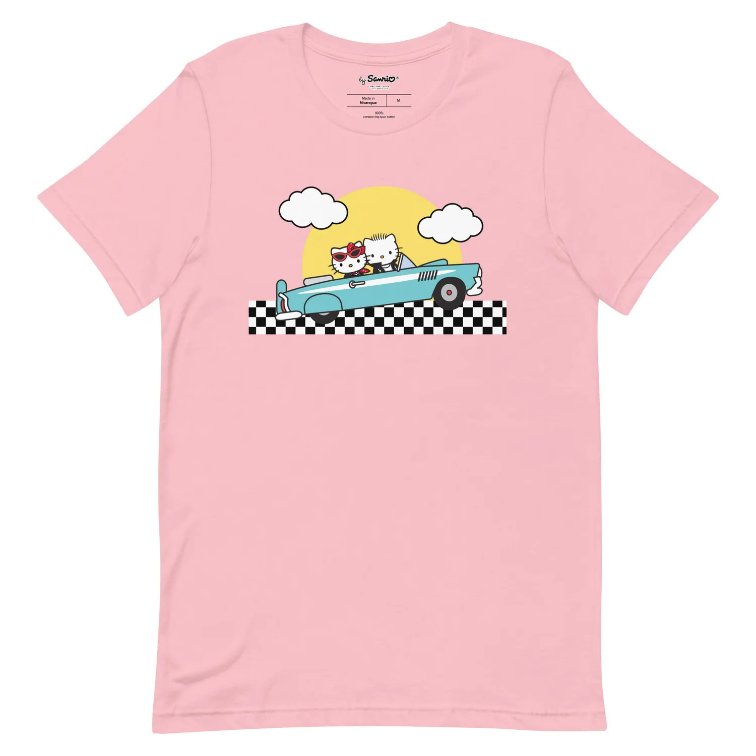 Hello Kitty Sunset Drive Tee T-skjorte Heather Prism Ice Blue