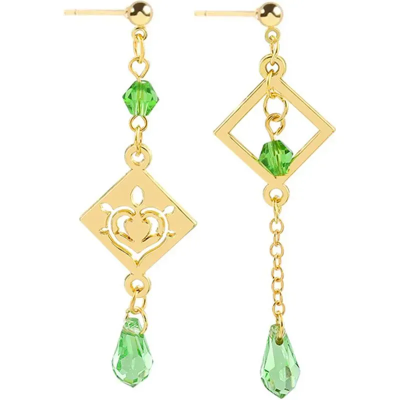 Neo Tokyo Genshin Impact Dendro Element Earring øredobber par