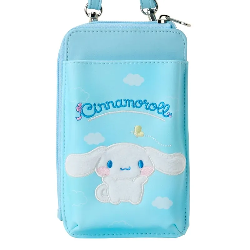 Hello Kitty Cinnamoroll Crossbody Phone Bag skulderveske justerbar