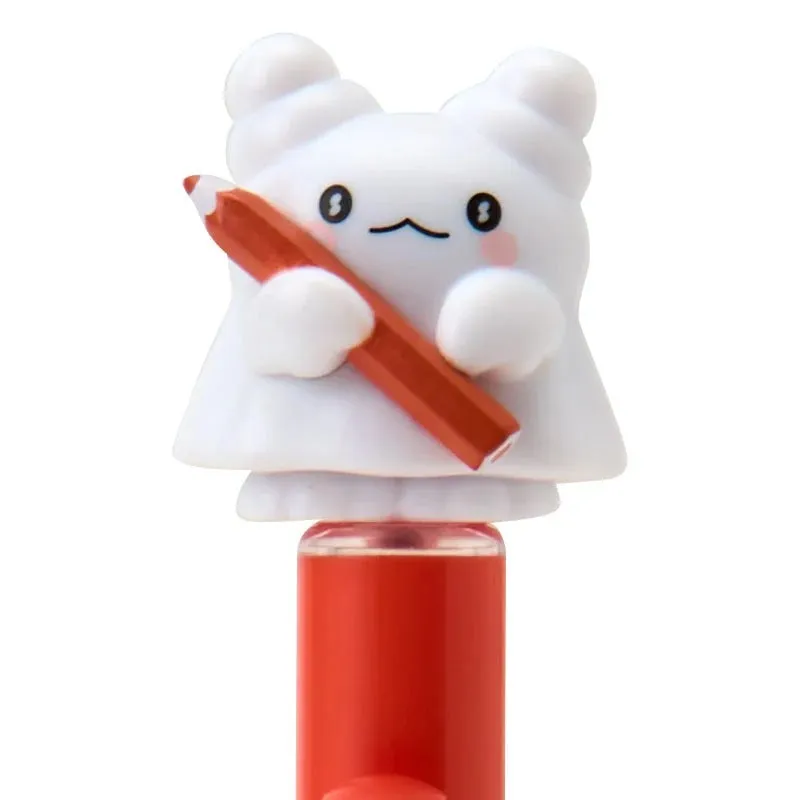 Hello Kitty Hanamaruobake Classic Mascot Ballpoint Pen kulepenn svart