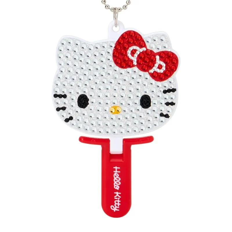 Hello Kitty Mini Bling Mirror Charm minispeil nøkkelring