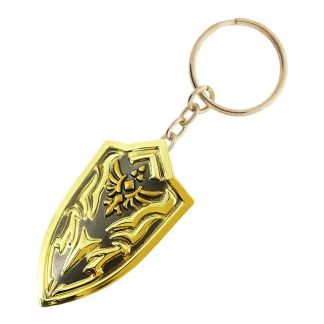 Neo Tokyo Zelda Royal Shield Metal Replica nøkkelring 4 cm
