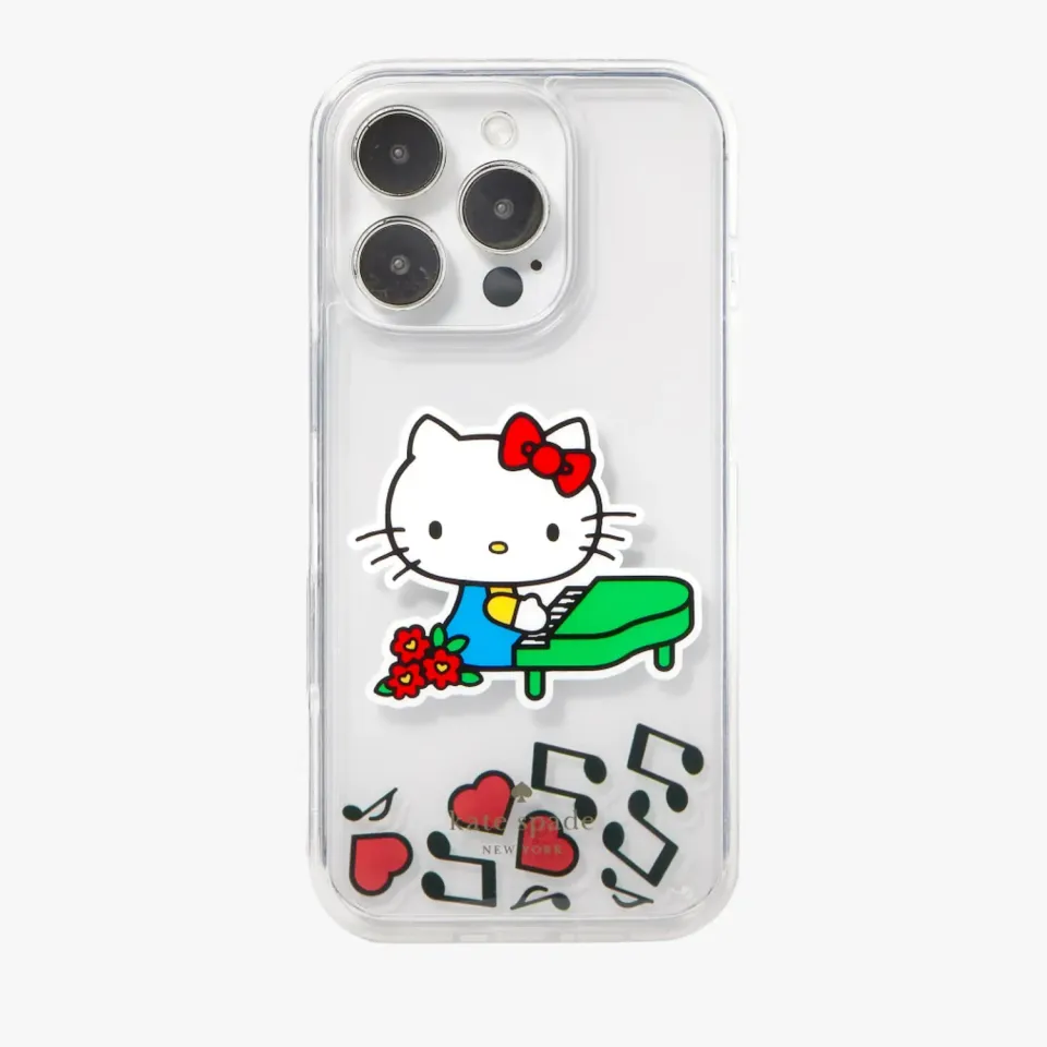 Hello Kitty x Kate Spade Liquid iPhone 16 Pro Max-deksel