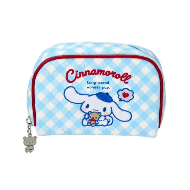 Hello Kitty Kuma-san Cinnamoroll Mini Zipper Pouch minipung med bjørnecharm