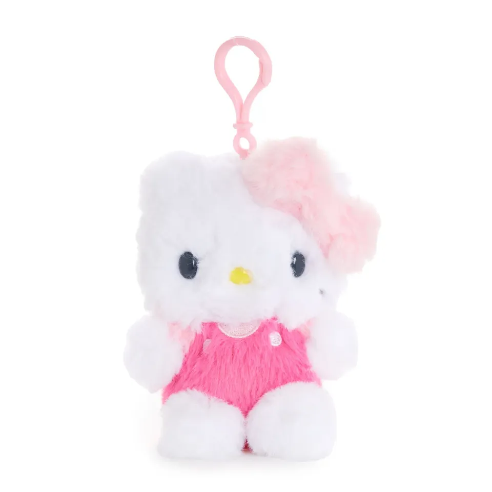 Hello Kitty Super Soft Touch plysjmaskot med klips