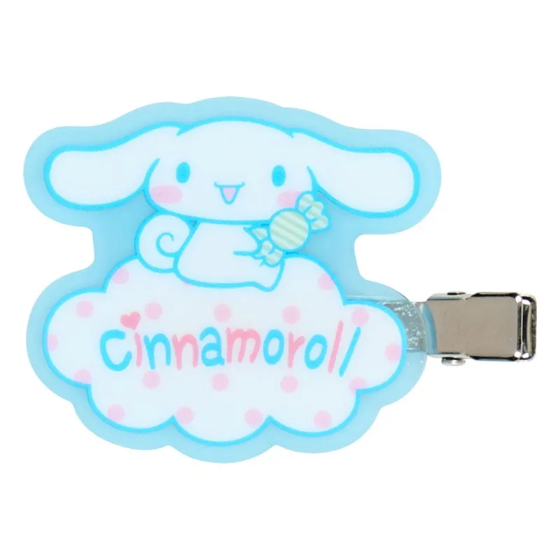 Hello Kitty Cinnamoroll Mini Hair Clip Set hårklyper 2 stk akryl