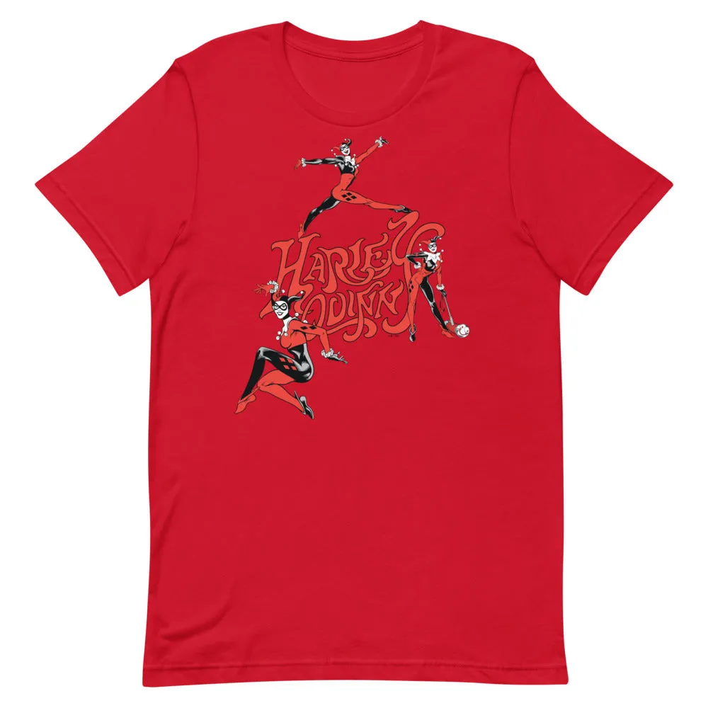 Batman HARLEY QUINN Harlequin T-shirt T-skjorte