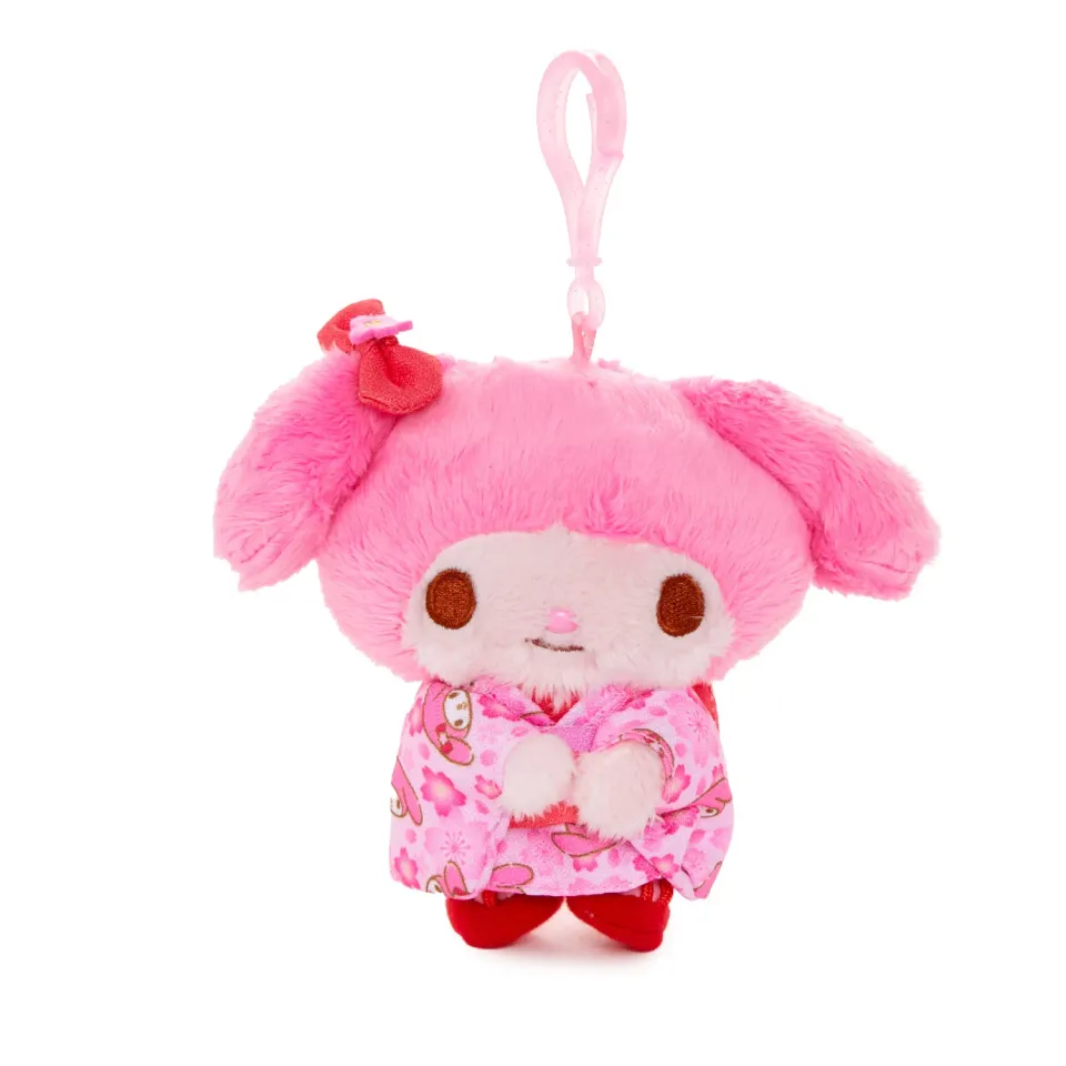 Hello Kitty Spring Kimono Series My Melody plysjmaskot med klips