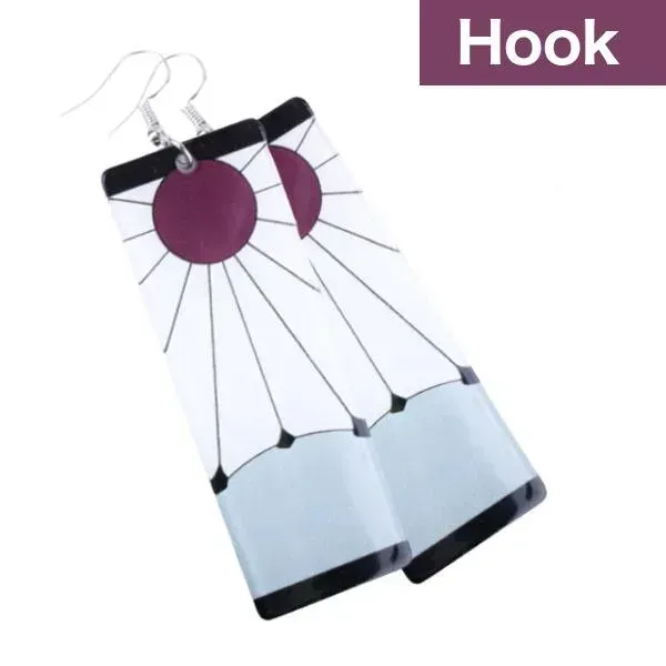 Neo Tokyo Demon Slayer Tanjirou’s Earring øredobber par med krok