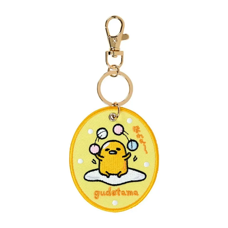 Hello Kitty Sanrio Character Award Series Gudetama nøkkelringmerke