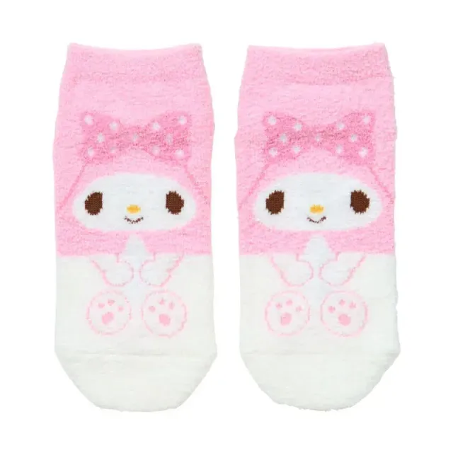 Hello Kitty My Melody Tucked-In Cozy ankelsokker