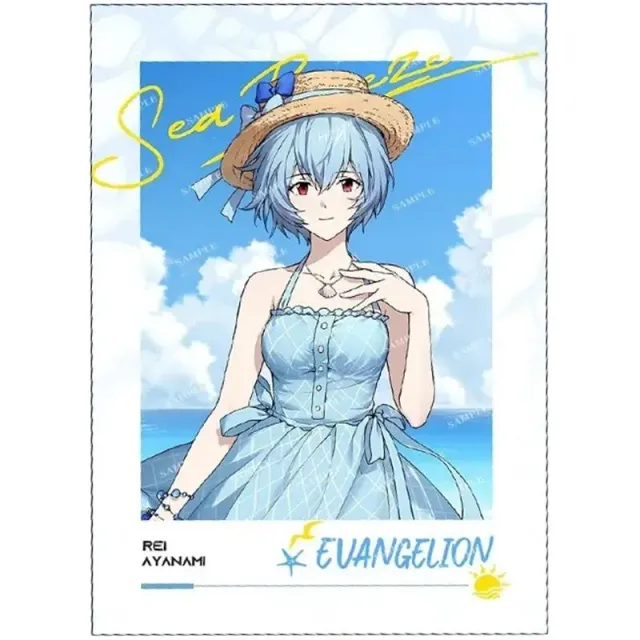 Evangelion Sea Breeze Ver. Rei fotokort 6,5 × 9 cm