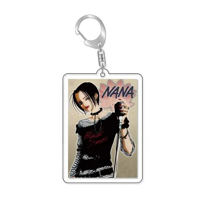 Neo Tokyo NANA Nana Osaki nøkkelring med mikrofon i akryl