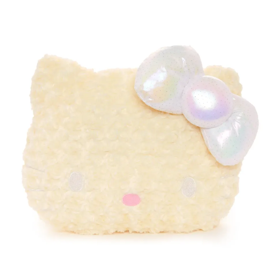 Hello Kitty Snow Series 15" ansiktsbamse – hvit plysj