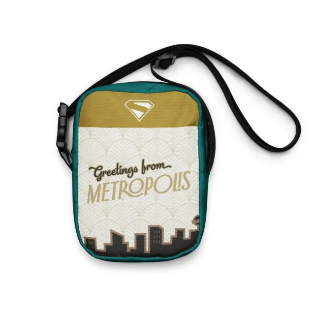 Superman (2025 Movie) Greetings from Metropolis crossbody-veske One Size vannavvisende
