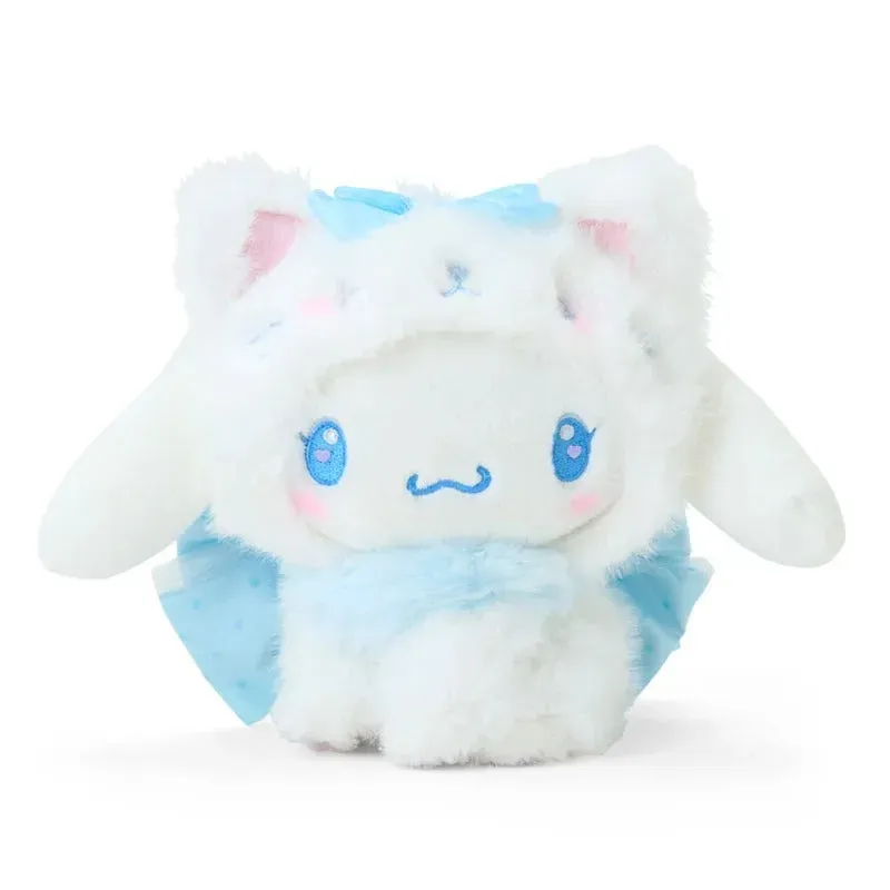 Hello Kitty Milky Kitten Cinnamoroll 8” Plush bamse pastell