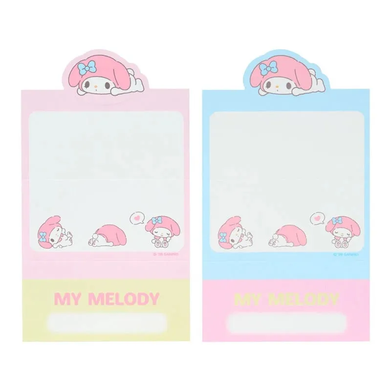 Hello Kitty Strike A Pose My Melody Mini Notes notatblokk 40 ark gulltrykk