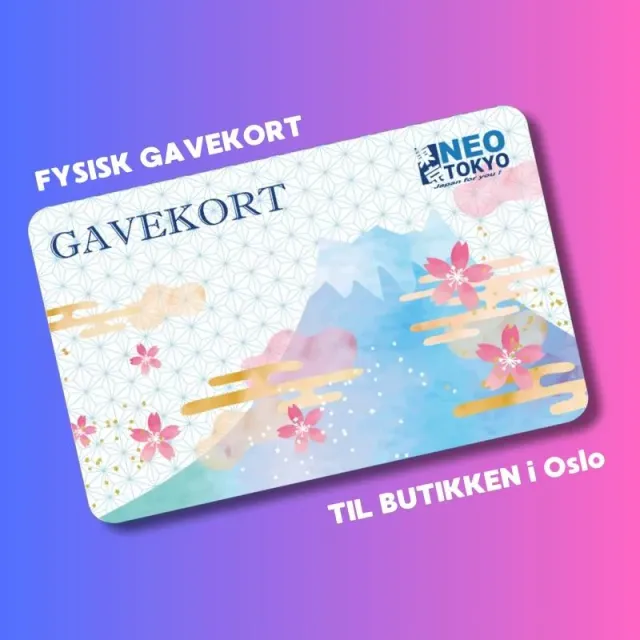 Neo Tokyo fysisk gavekort til butikk – 200 kr