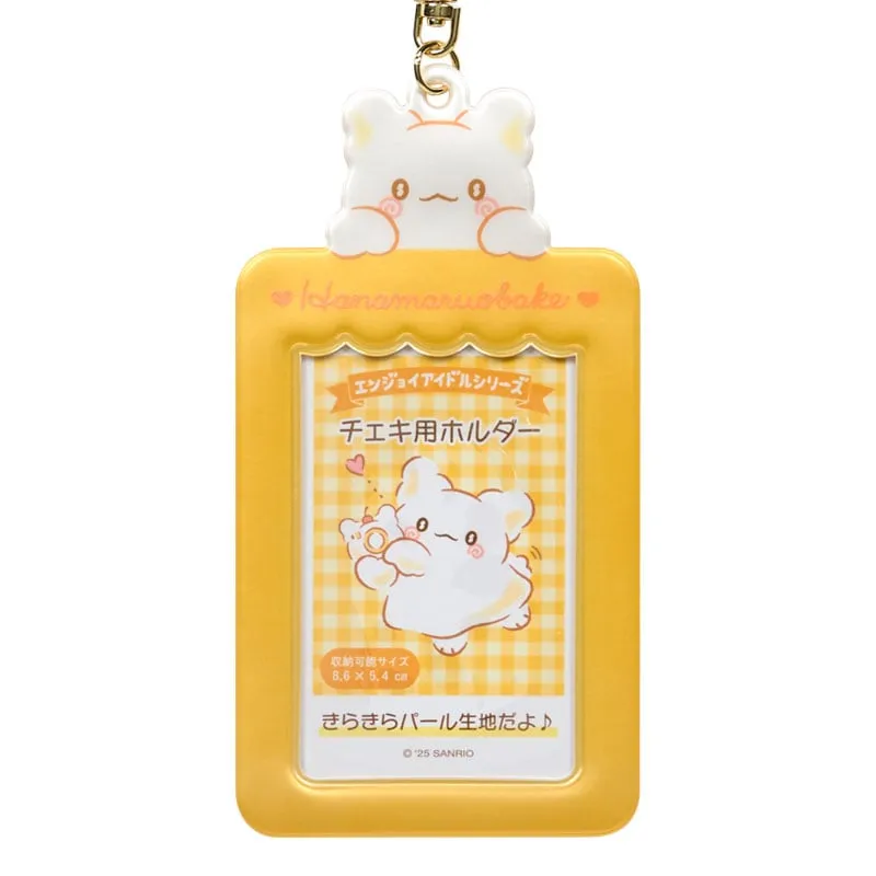 Hanamaruobake Mascot Photo Holder Charm Fotoholder