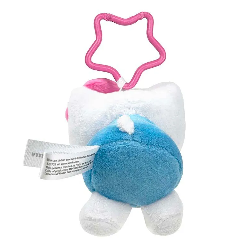 Hello Kitty Målebånd nøkkelring med kosedyrhåndtak