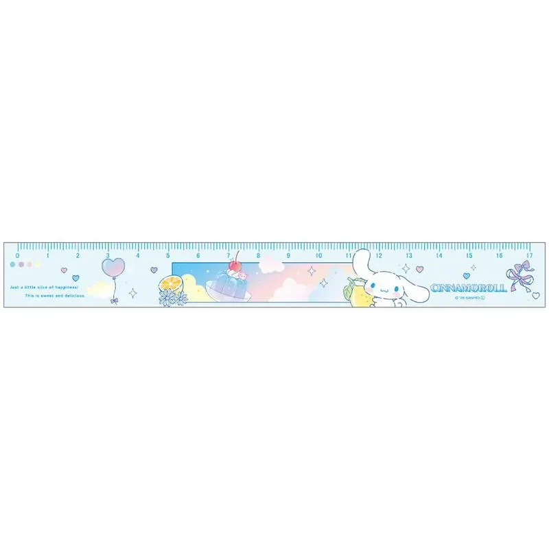 Neo Tokyo Sanrio Cinnamoroll Jelly Series linjal 17 cm