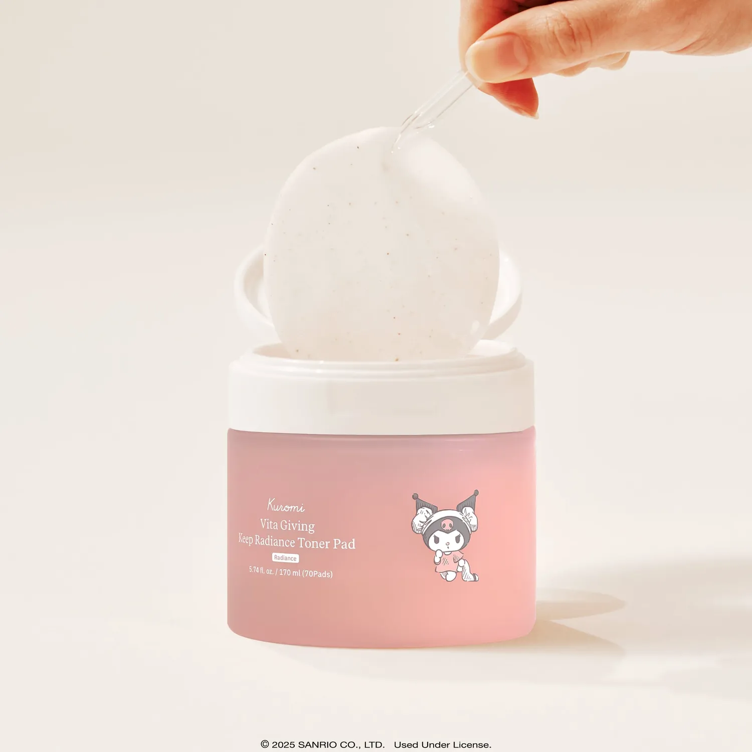 ByUR Vita Giving Keep Radiance Toner Pad Kuromi toner pads brightening