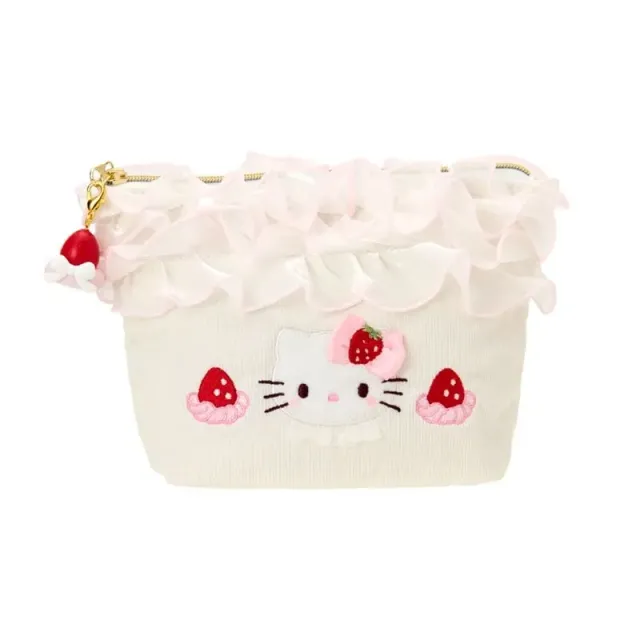Hello Kitty Strawberry Whip Series Mini Zipper Pouch sminkepung