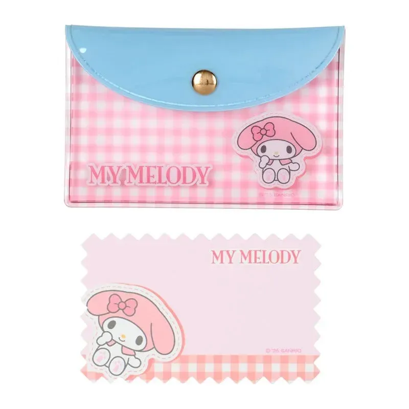 Hello Kitty My Melody Gingham Mini Memo Sheets memoark 30 ark
