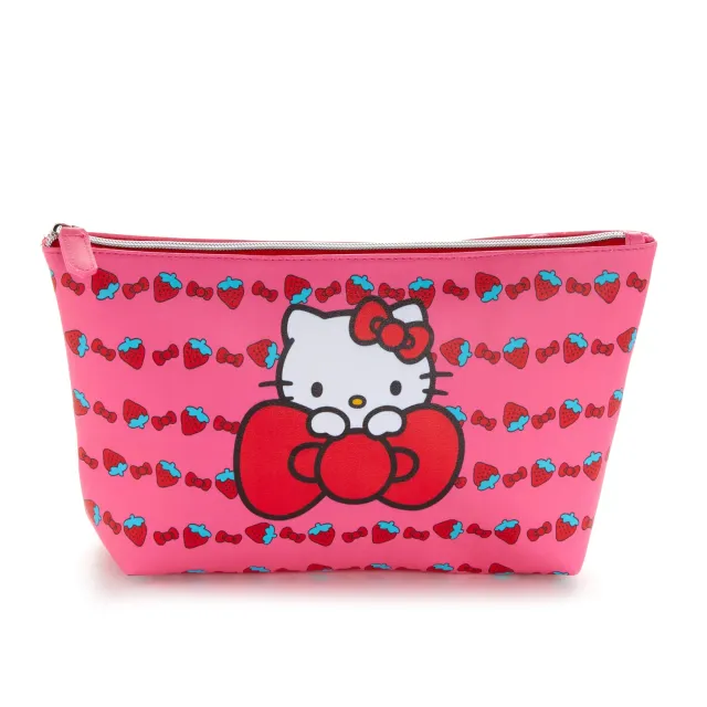 Hello Kitty x FUL Strawberry Cosmetic Bag sminkepung jordbær