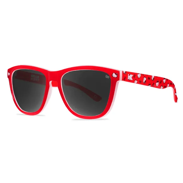 Hello Kitty x Knockaround Classic Red Sunglasses Premiums-solbriller