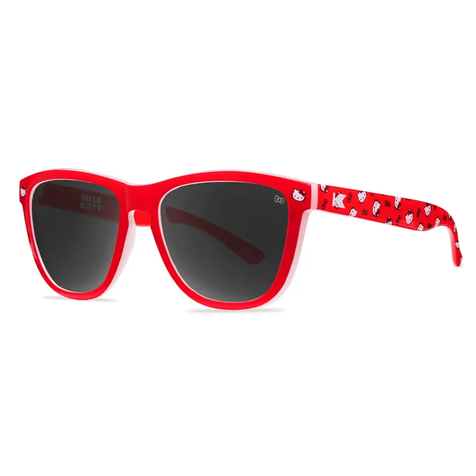 Hello Kitty x Knockaround Classic Red Sunglasses Premiums-solbriller
