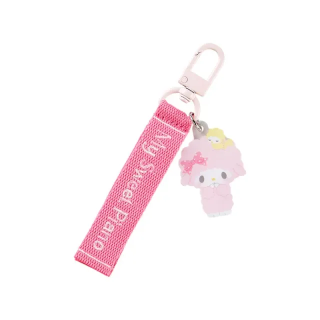 Hello Kitty Sanrio Character Award My Sweet Piano Logo nøkkelring