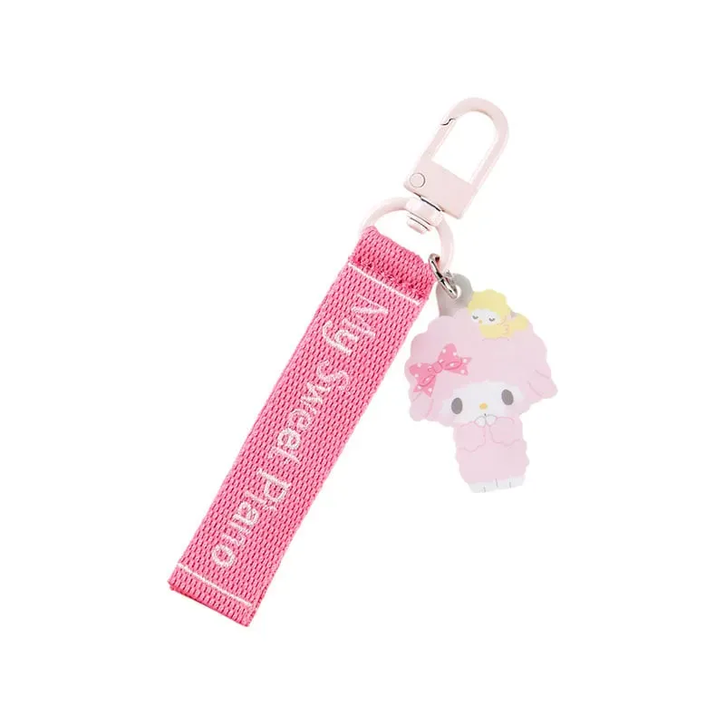Hello Kitty Sanrio Character Award My Sweet Piano Logo nøkkelring