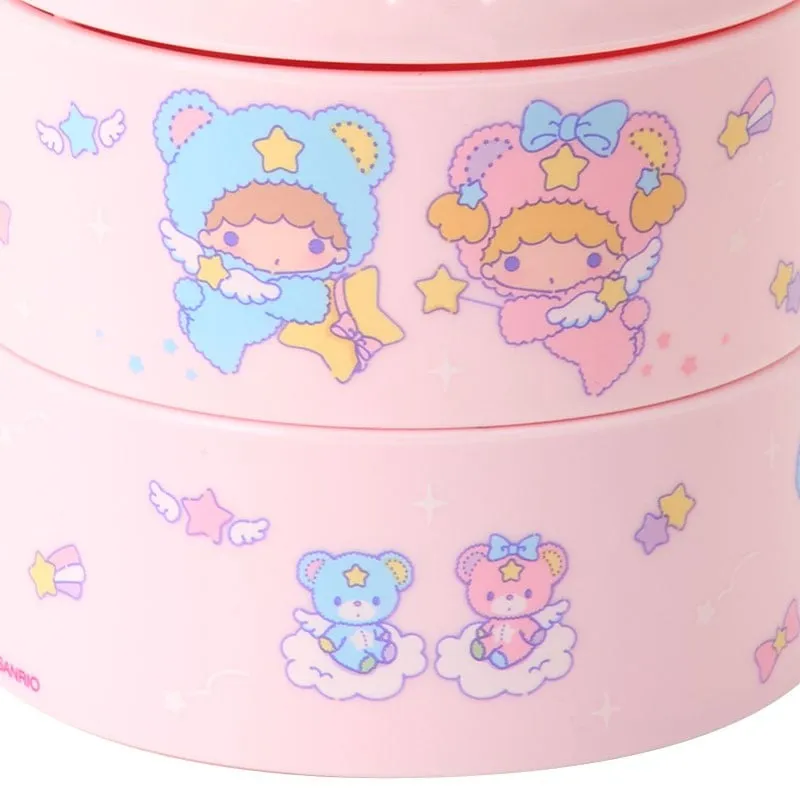 Hello Kitty LittleTwinStars Starry Sky Angel tilbehørsboks 3 etasjer