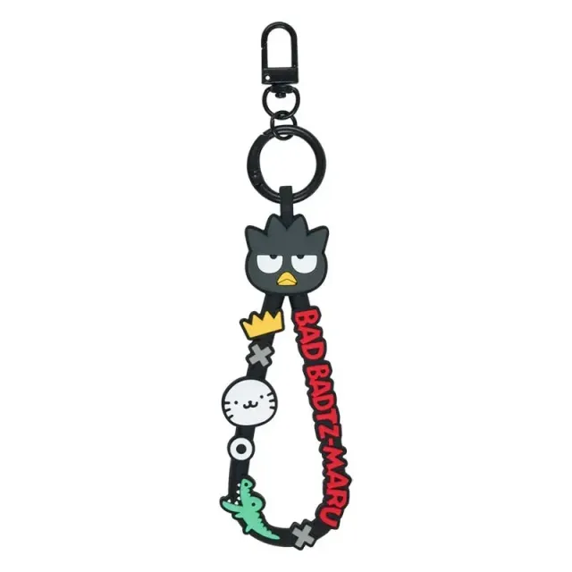 Hello Kitty Sanrio Character Award Series Badtz-maru nøkkelring karabinkrok